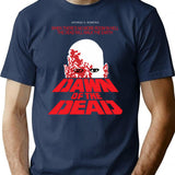 Dawn-of-the-dead T-Shirt - Retro Graphic Tee for Men & Women - Navy