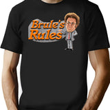 Day Gift For Dark Red Brule Rules Vintage Photograp T-Shirt - Black