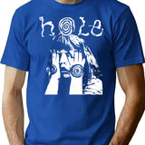Day Gift For Special Hole Personalized Funny Christmas Gift T-Shirt - Blue