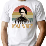 Day Gifts Tom Music Waits T-Shirt - White