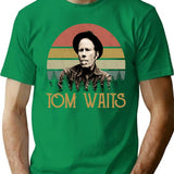 Day Gifts Tom Music Waits T-Shirt - Green
