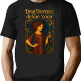Dear Universe Define Soon Art Nouveau T-shirt - Black