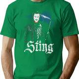 Death Drop Bootleg Graphic T-Shirt - Green