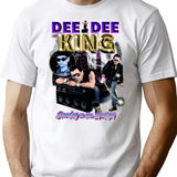 Dee Dee Bling Bootleg Graphic T-Shirt - White