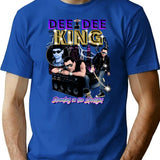 Dee Dee Bling Bootleg Graphic T-Shirt - Blue