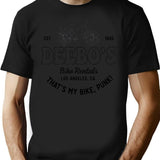 Deebo's Bike Rentals Funny T-Shirt - Sarcastic Humor Graphic Tee - Black