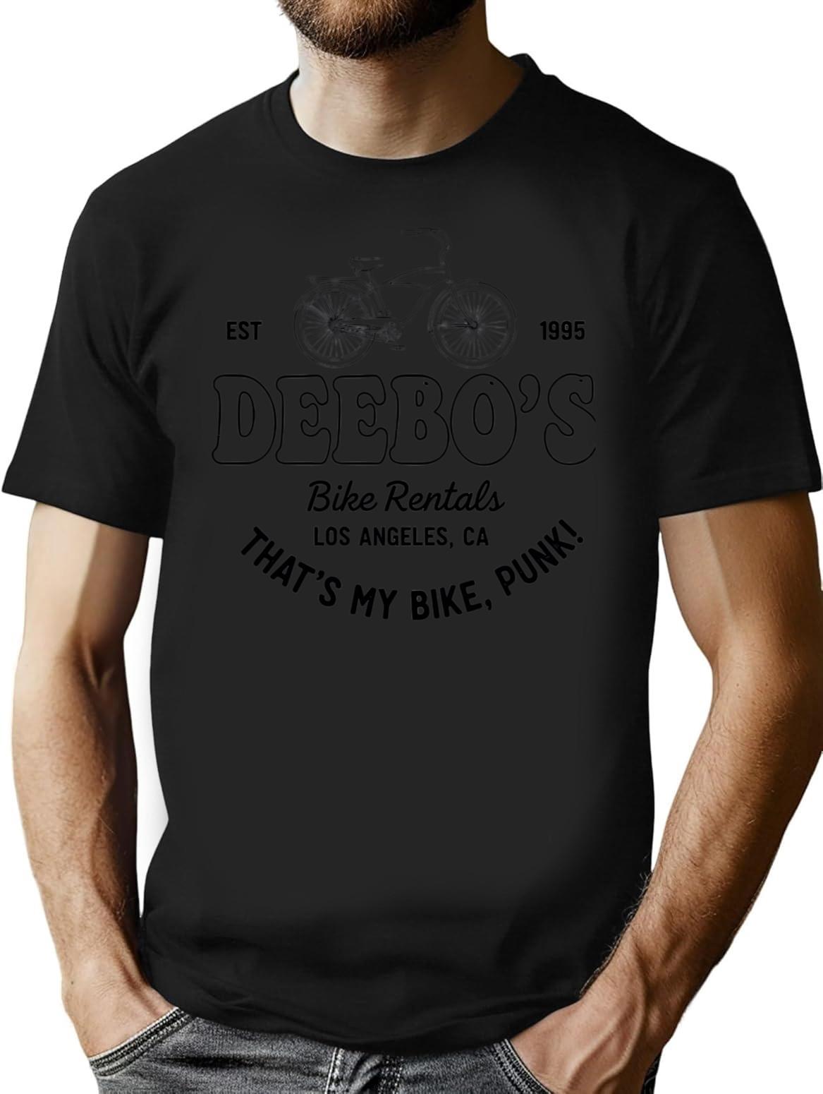 Deebo's Bike Rentals Funny T-Shirt - Sarcastic Humor Graphic Tee - Black