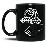 Democratic Socialists Of America Black Coffee Mug, Gift Coffee Mug