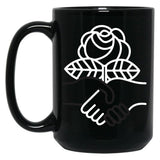 Democratic Socialists Of America Black Coffee Mug, Gift Coffee Mug