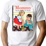 Detox T-Shirt - Retro Graphic Tee for Men & Women - White