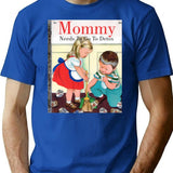 Detox T-Shirt - Retro Graphic Tee for Men & Women - Blue