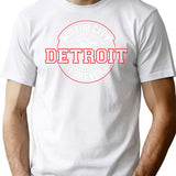 Detroit T-shirts - Detroit Motor City Forever T-shirt Detroit Rebels Brand - White