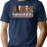 Dewey You Live You Live You Die T-Shirt - Navy