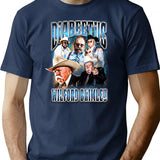 Diabeetus - Wilford Brimley - 90's Bootleg Design T-Shirt - Navy