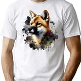 Dingo T-Shirt - Retro Graphic Tee for Men & Women - White
