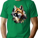 Dingo T-Shirt - Retro Graphic Tee for Men & Women - Green