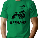 Dirt Bike Graphic Design Gift Item For Dirt Bike Riders T-Shirt - Green