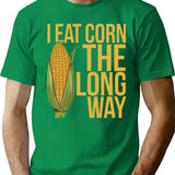 Dirty Humor Joke T-Shirt - Retro Graphic Tee for Men & Women - Green