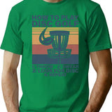 Disc Golf How To Play Disc Golf Funny T-Shirt - Green