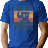 Disc Golf How To Play Disc Golf Funny T-Shirt - Blue