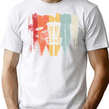 Disc Golf Vintage Disc Sport Frisbee Saying T-Shirt - White