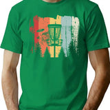 Disc Golf Vintage Disc Sport Frisbee Saying T-Shirt - Green