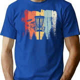Disc Golf Vintage Disc Sport Frisbee Saying T-Shirt - Blue