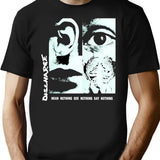 Discharge T-Shirt - Retro Graphic Tee for Men & Women - Black
