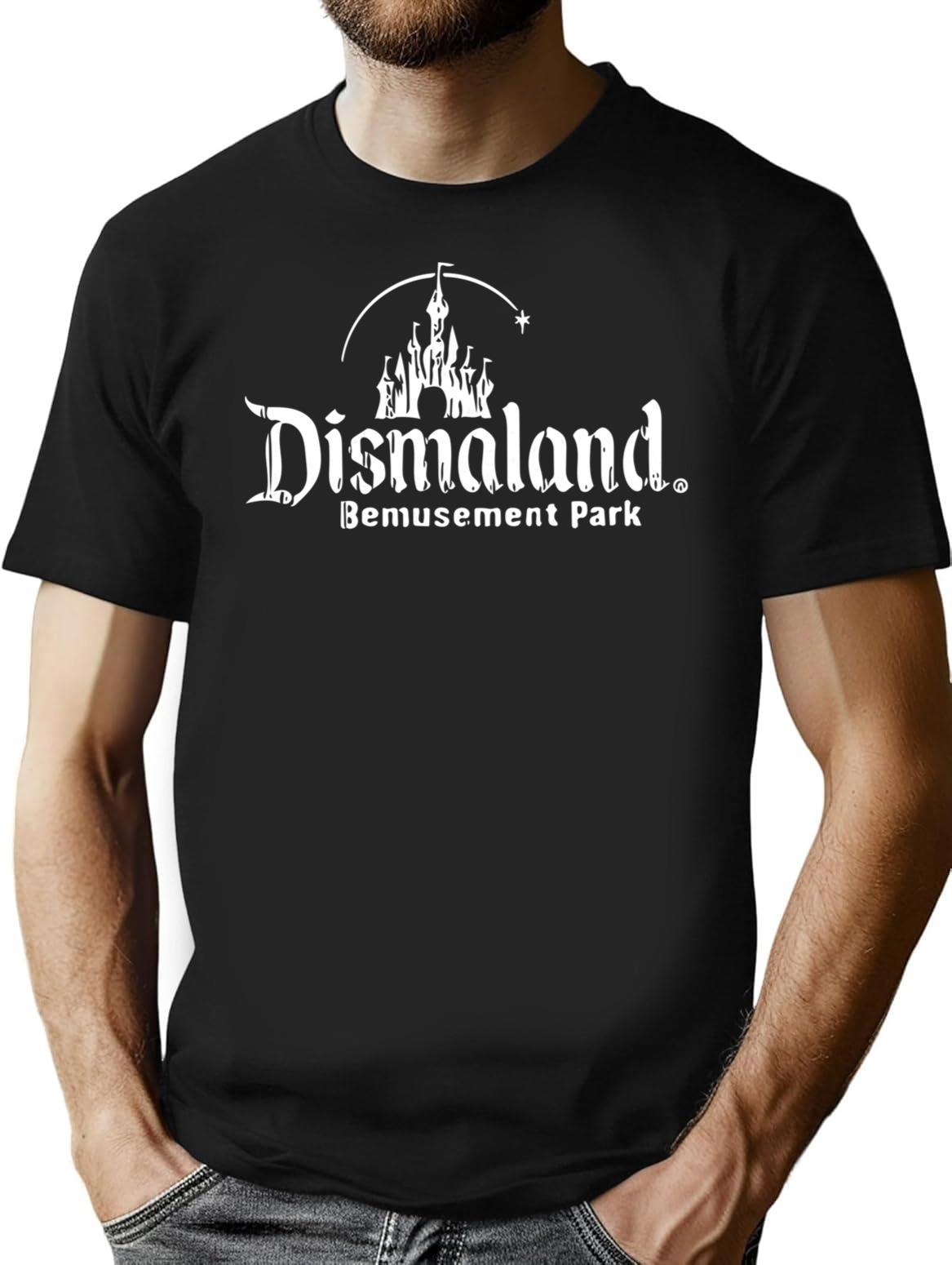 Dismaland Bemusement Park T-Shirt - Retro Graphic Tee for Men & Women - Black