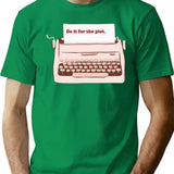 Do It For The Plot Graphic T-Shirt - Green