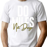 Do Milfs Not Drugs Funny Retro Vintage T-Shirt - White