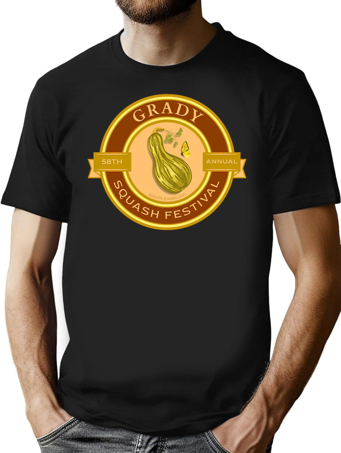 Doc Hollywood T-Shirt - Retro Graphic Tee for Men & Women - Black