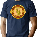 Doc Hollywood T-Shirt - Retro Graphic Tee for Men & Women - Navy