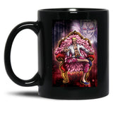 Doflamingo Black Coffee Mug, Gift Coffee Mug