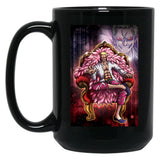 Doflamingo Black Coffee Mug, Gift Coffee Mug