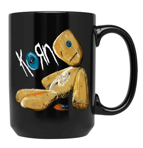 Doll Funny Nu Metal Black Coffee Mug, Gift Coffee Mug - Black
