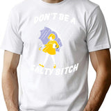 Don't Be A Salty Bitch T-Shirt - Retro Graphic Tee for Men & Women - White