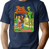 Don't Talk To Strangers T-Shirt - Retro Graphic Tee for Men & Women - Navy