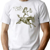 Donkey Frog Let's Get Weird T-Shirt - Retro Graphic Tee for Men & Women - White