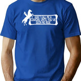 Dont Call Me A Cowgirl Until You've Seen Me Ride T-Shirt - Blue