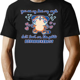 Dont Treat Me Like Potato N Bootleg Graphic T-Shirt - Black