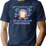 Dont Treat Me Like Potato N Bootleg Graphic T-Shirt - Navy