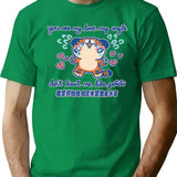 Dont Treat Me Like Potato N Bootleg Graphic T-Shirt - Green