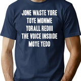 Dont Waste Your Time On Me T-Shirt - Navy