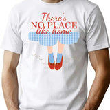 Dorothy Quotes It's Not Where You Go It's Who You Meet Along The Way Vintage Fantasy (3) T-Shirt - White