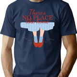 Dorothy Quotes It's Not Where You Go It's Who You Meet Along The Way Vintage Fantasy (3) T-Shirt - Navy