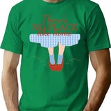 Dorothy Quotes It's Not Where You Go It's Who You Meet Along The Way Vintage Fantasy (3) T-Shirt - Green