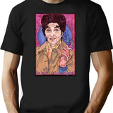 Dot T-Shirt - Retro Graphic Tee for Men & Women - Black