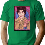 Dot T-Shirt - Retro Graphic Tee for Men & Women - Green