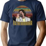 Douglas Reynholm Father The It Crowd Funny Vintage T T-Shirt - Navy